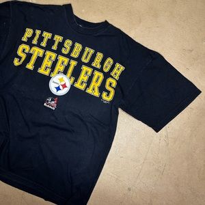 Vintage Riddell Pittsburgh Steelers Shirt - 1998 - No Tag, Fits M/L